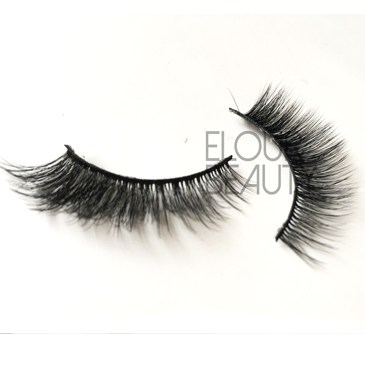 3D faux mink false eyelashes uk best selling EJ74